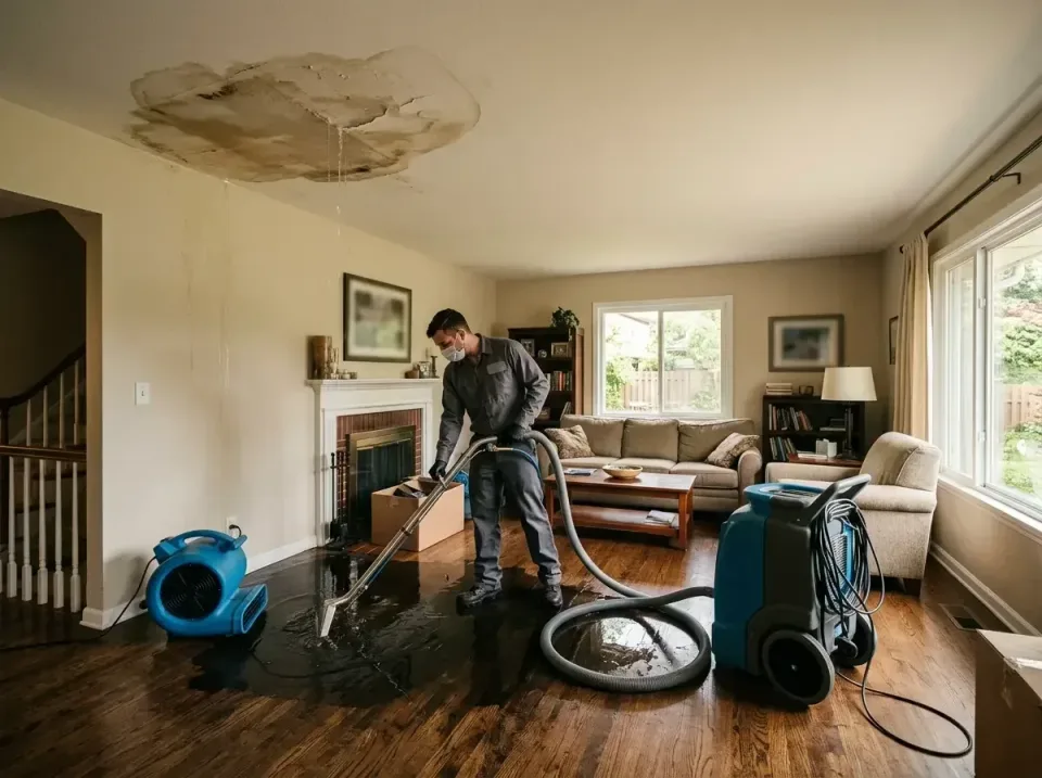 attic-pipe-burst-ceiling-drip-008 — frequently asked questions, Water Damage Restoration & Carpet Care in Oakwood, GA